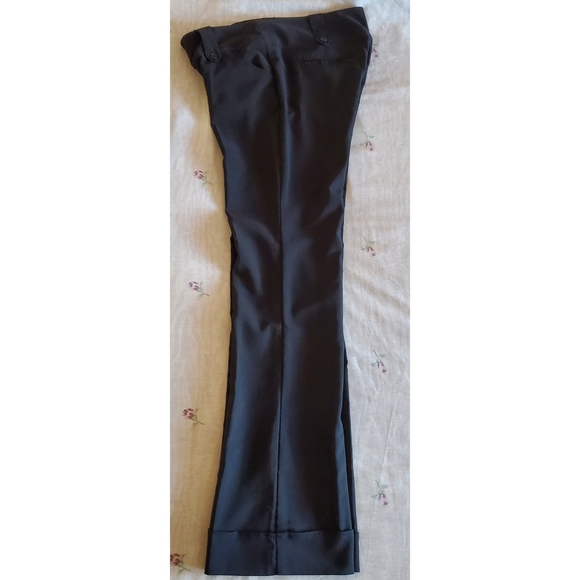Black Bootcut Dress Pants Size 10-12 - Picture 2 of 14